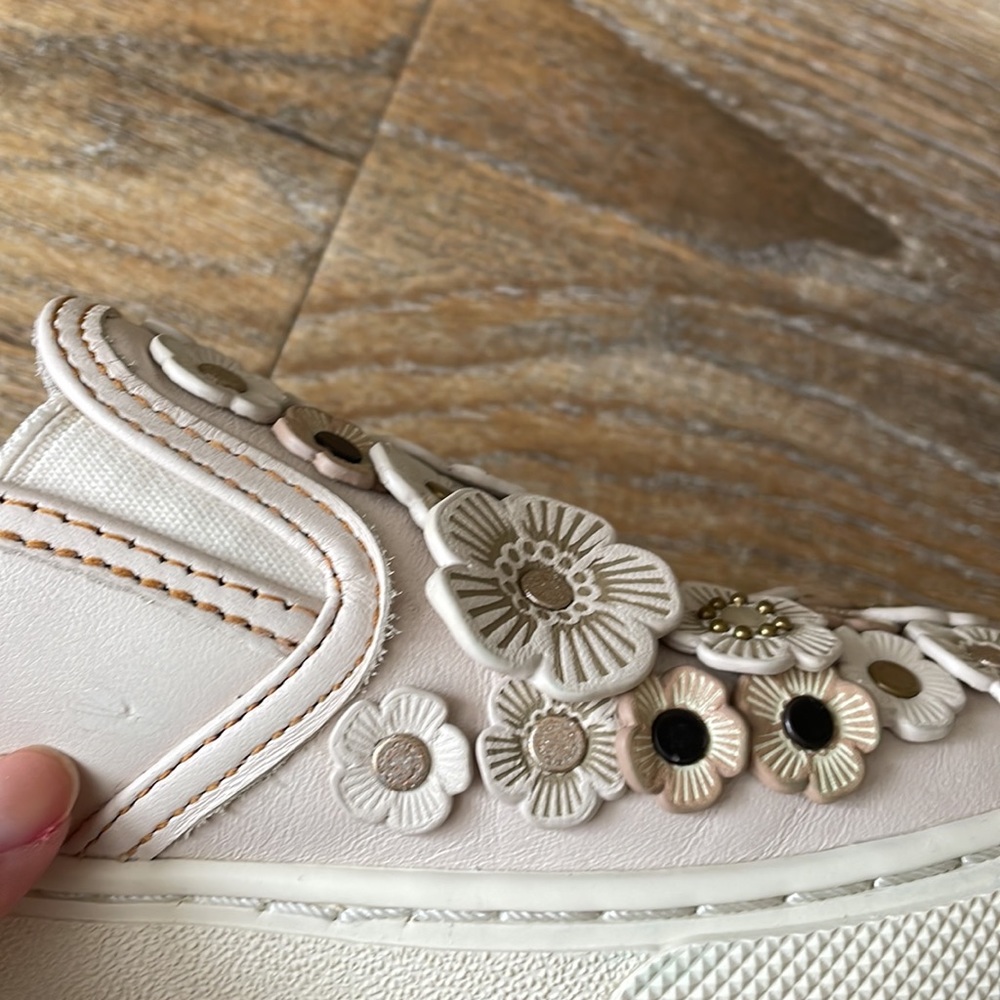 Coach Tea Rose Slip-on Sneakers - Picture 8 of 14